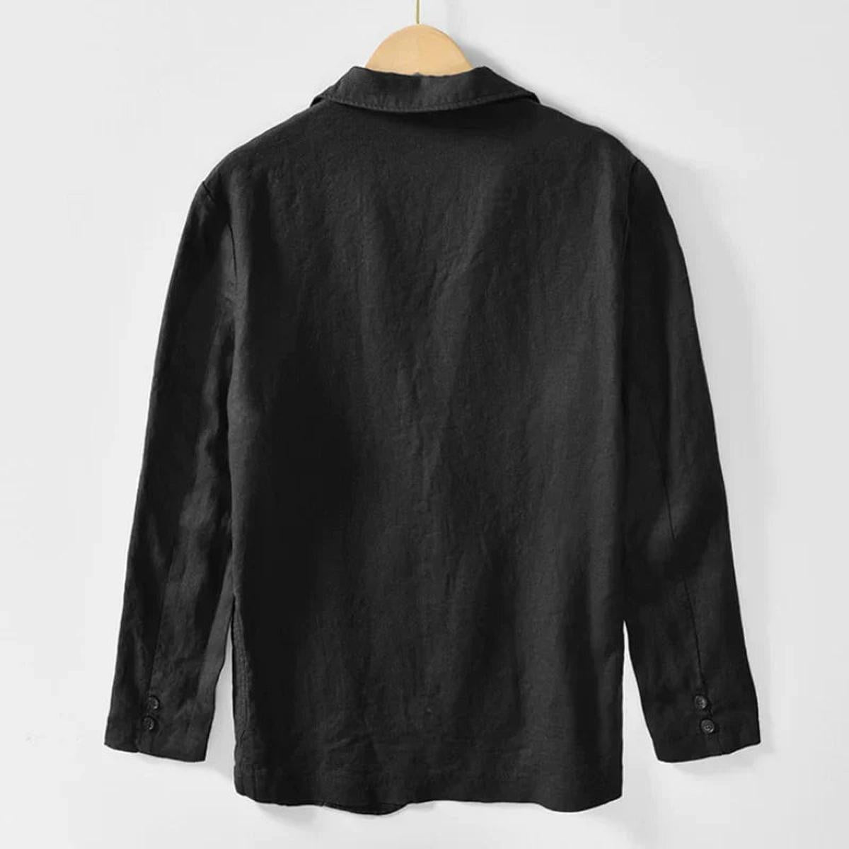 Heren Casual Blazer met Twee Knopen