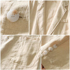 Heren Casual Blazer met Twee Knopen