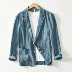 Heren Casual Blazer met Twee Knopen