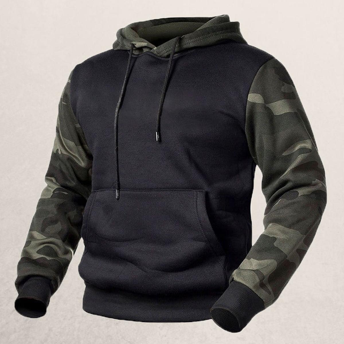 Heren Casual Hoodie met Kangoeroezak