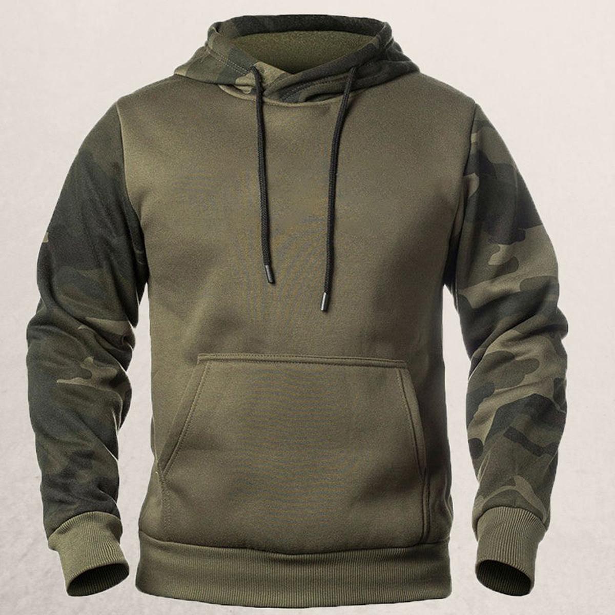 Heren Casual Hoodie met Kangoeroezak