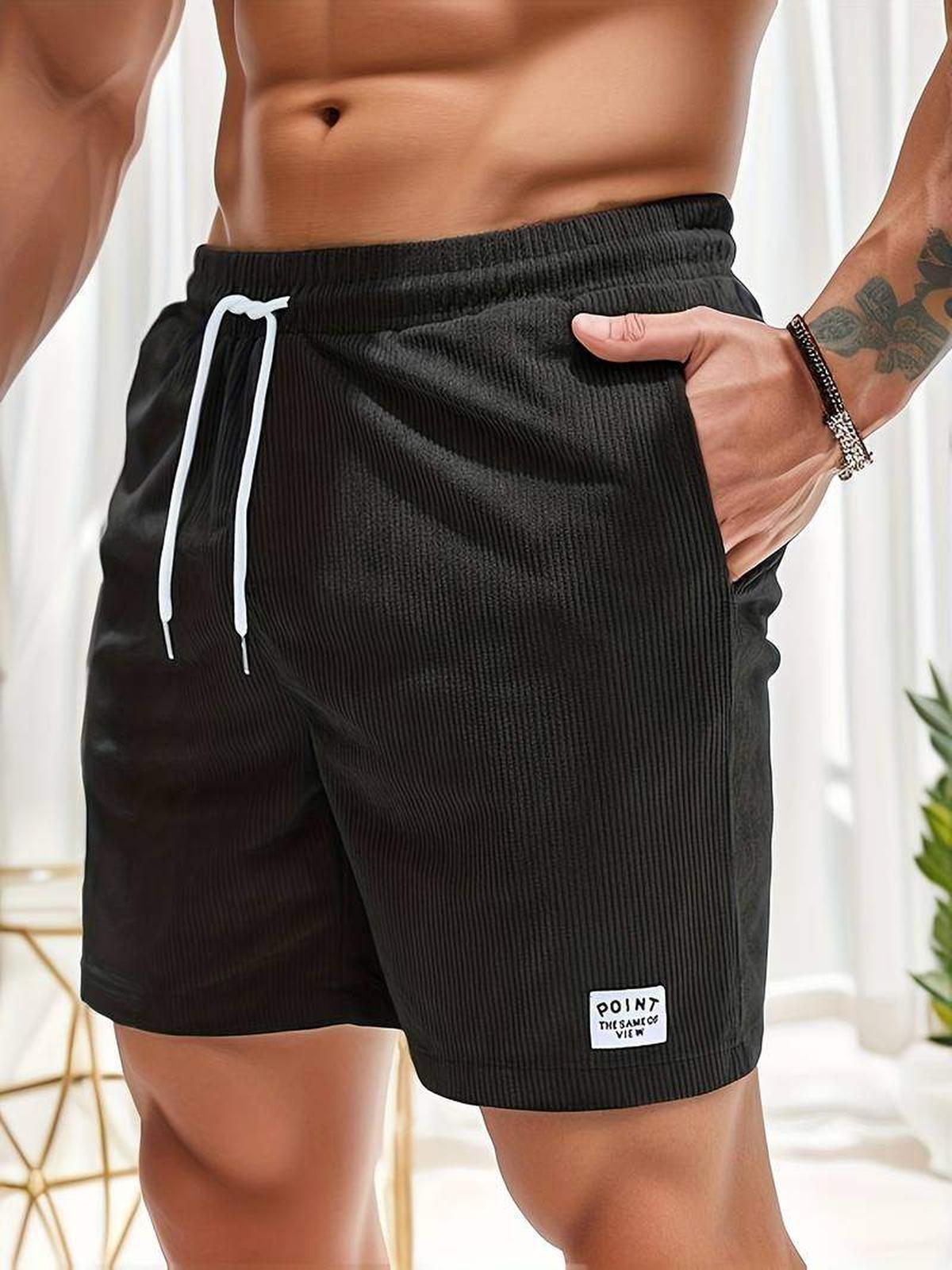 Heren Casual Zomer Shorts met Elastische Tailleband