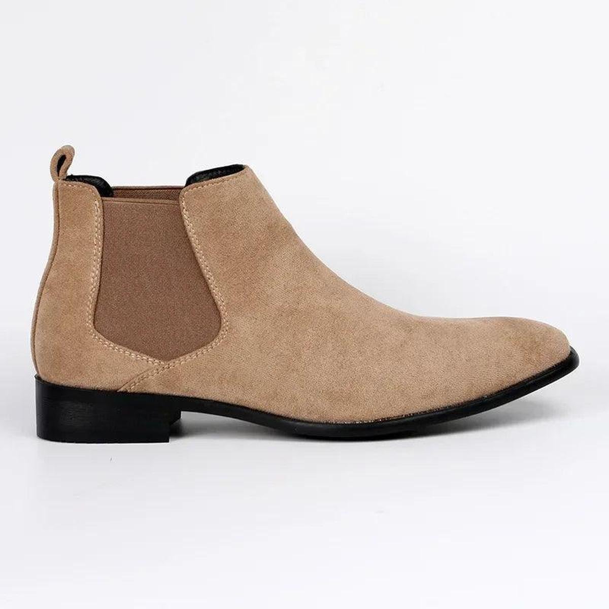 Heren Chelsea Boots van Faux Suède
