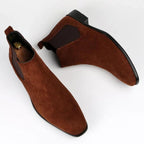 Heren Chelsea Boots van Faux Suède