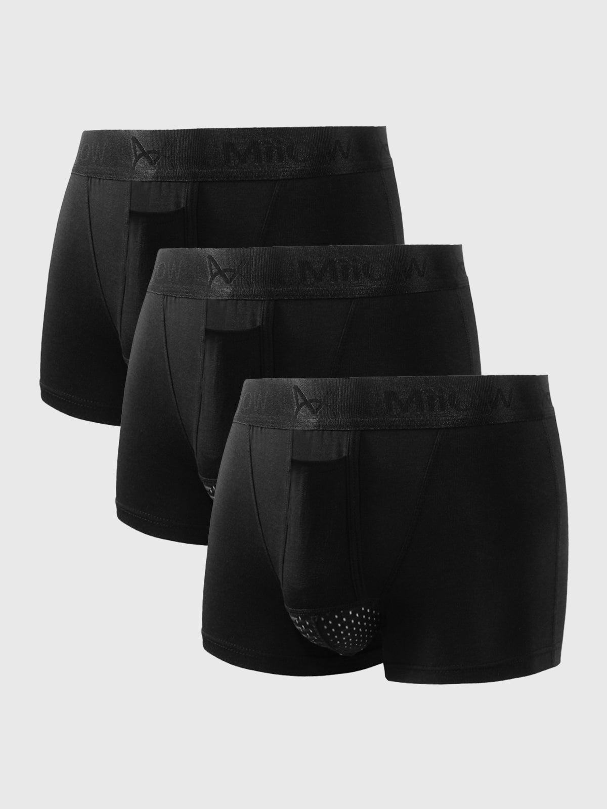 Heren Comfort Boxershorts 3-Pack - Zacht, Ademend, Slim Fit