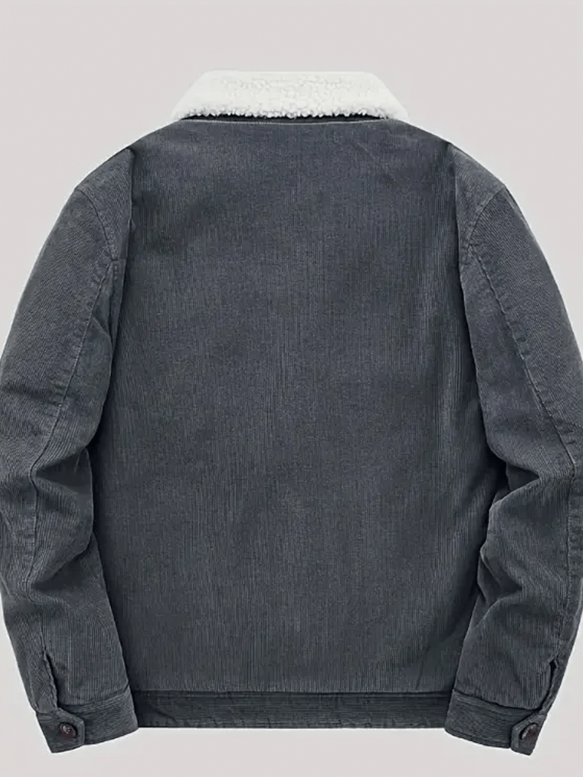 Heren Corduroy Jas met Fleece Voering