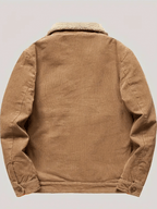 Heren Corduroy Jas met Fleece Voering