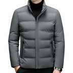 Heren Donsjas Met Hoge Kraag Voor Zakelijke Gelegenheden