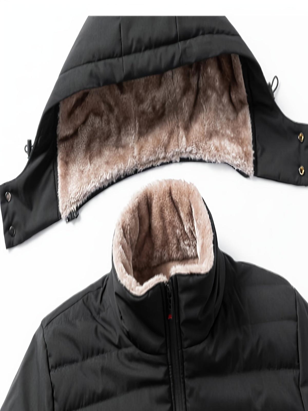 Heren Fleecejack met Capuchon, Rits en Zakken