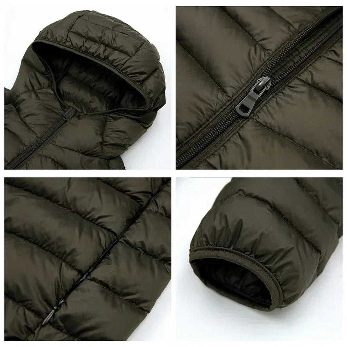 Heren Geïsoleerde Winterjas met Capuchon