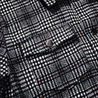 Heren Geruite Jas Relaxed Fit