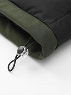 Heren Gewatteerde Jas met Capuchon voor Winterse Warmte