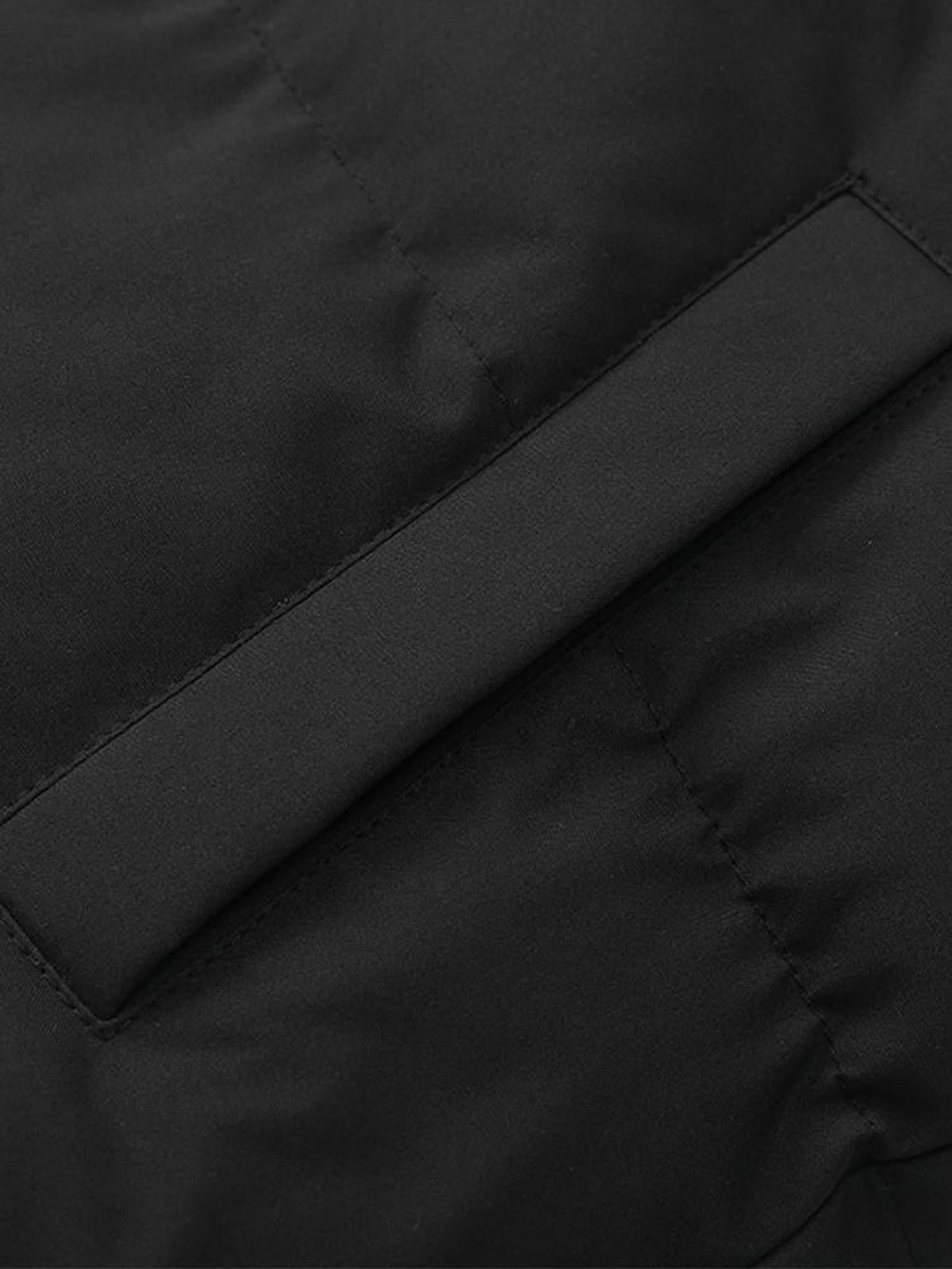 Heren Gewatteerde Jas met Capuchon voor Winterse Warmte