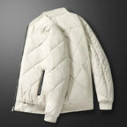 Heren Gezellige Casual Jas voor Herfst en Winter