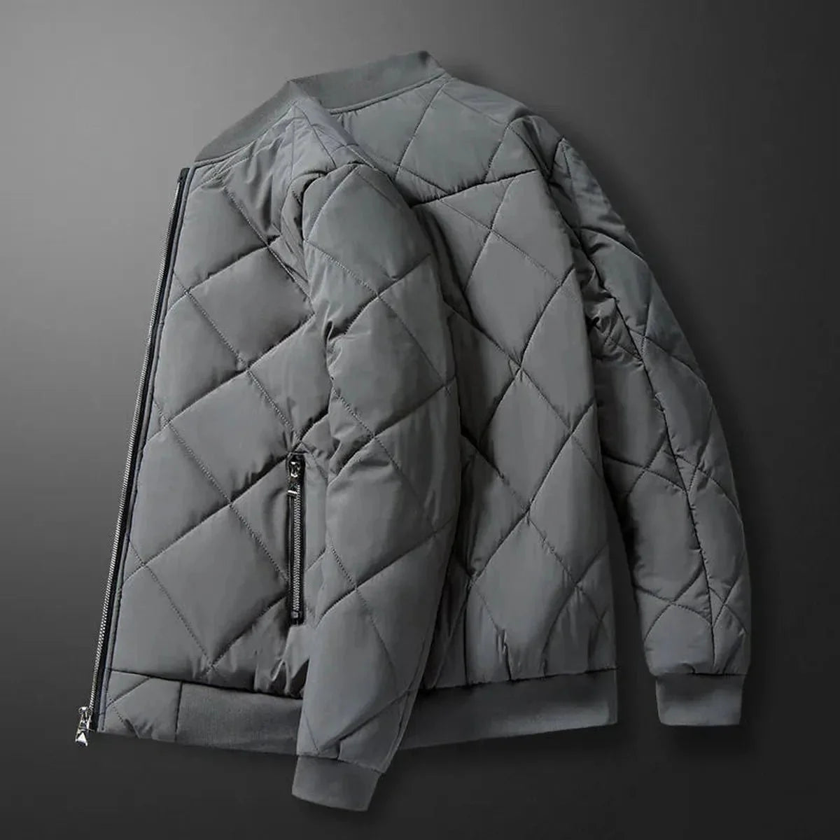 Heren Gezellige Casual Jas voor Herfst en Winter