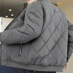 Heren Gezellige Casual Jas voor Herfst en Winter