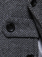 Heren Haringbone Enkelvoudige Blazer