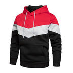Heren Hoodie Van Katoen-Polyester Mix Met Capuchon En Lange Mouwen