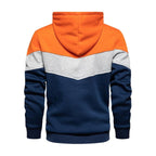 Heren Hoodie Van Katoen-Polyester Mix Met Capuchon En Lange Mouwen