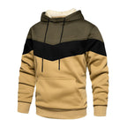 Heren Hoodie Van Katoen-Polyester Mix Met Capuchon En Lange Mouwen