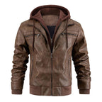 Heren Jas / Jacket met Afneembare Capuchon - Casual Relaxte Pasvorm