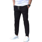 Heren Joggingbroek Met Zijzakken Elastische Taille Regular Fit
