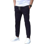 Heren Joggingbroek Met Zijzakken Elastische Taille Regular Fit