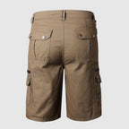 Heren Knielange Multi-Pocket Cargoshorts