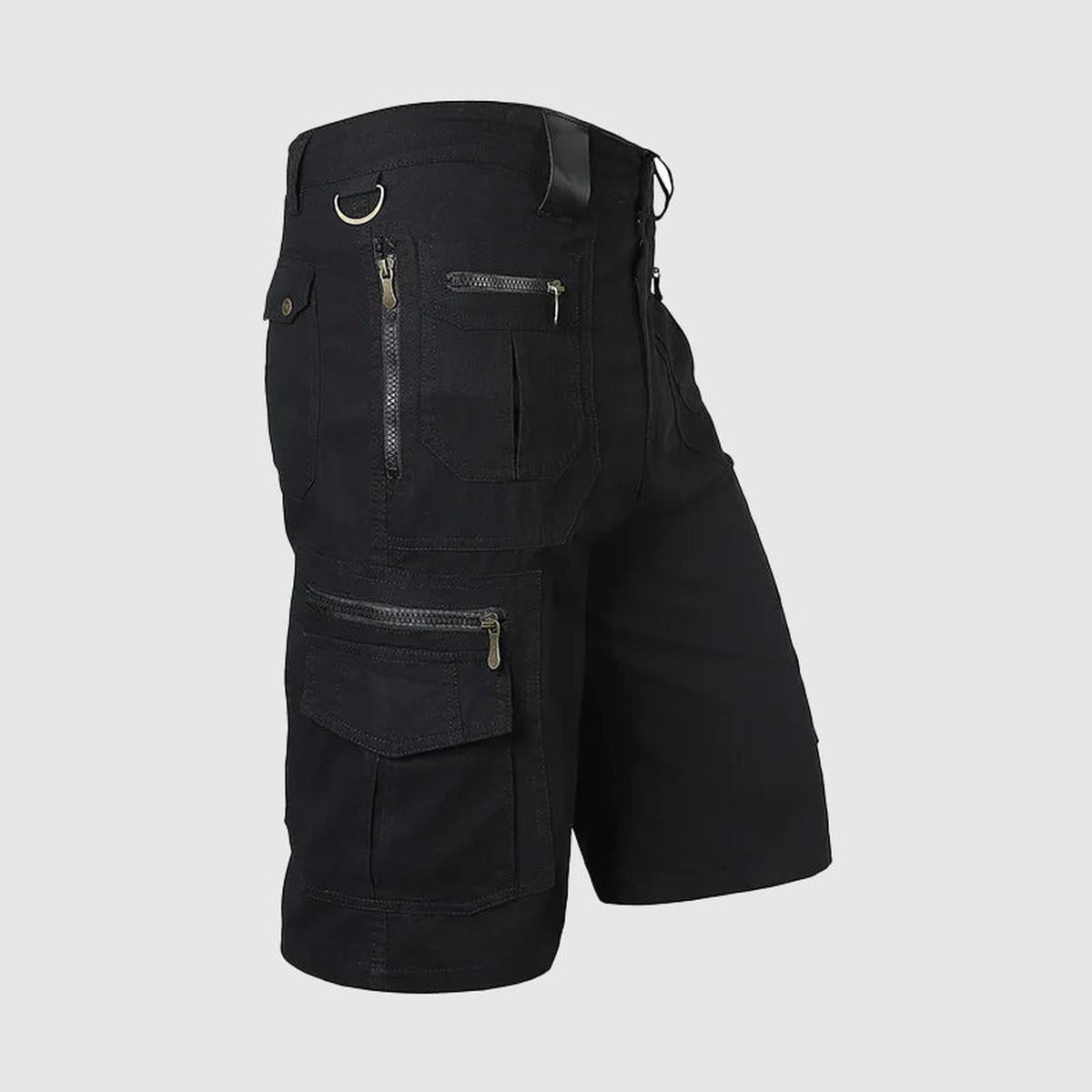Heren Knielange Multi-Pocket Cargoshorts