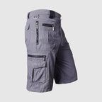 Heren Knielange Multi-Pocket Cargoshorts