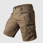 Heren Knielange Multi-Pocket Cargoshorts