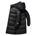 Heren Lange Casual Winter Donsjas