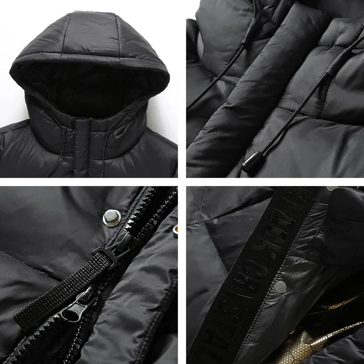 Heren Lange Casual Winter Donsjas