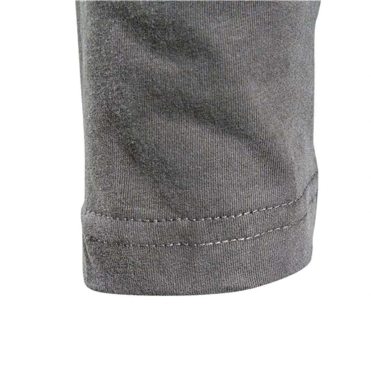 Heren Lange Mouwen Crewneck Casual T-shirt