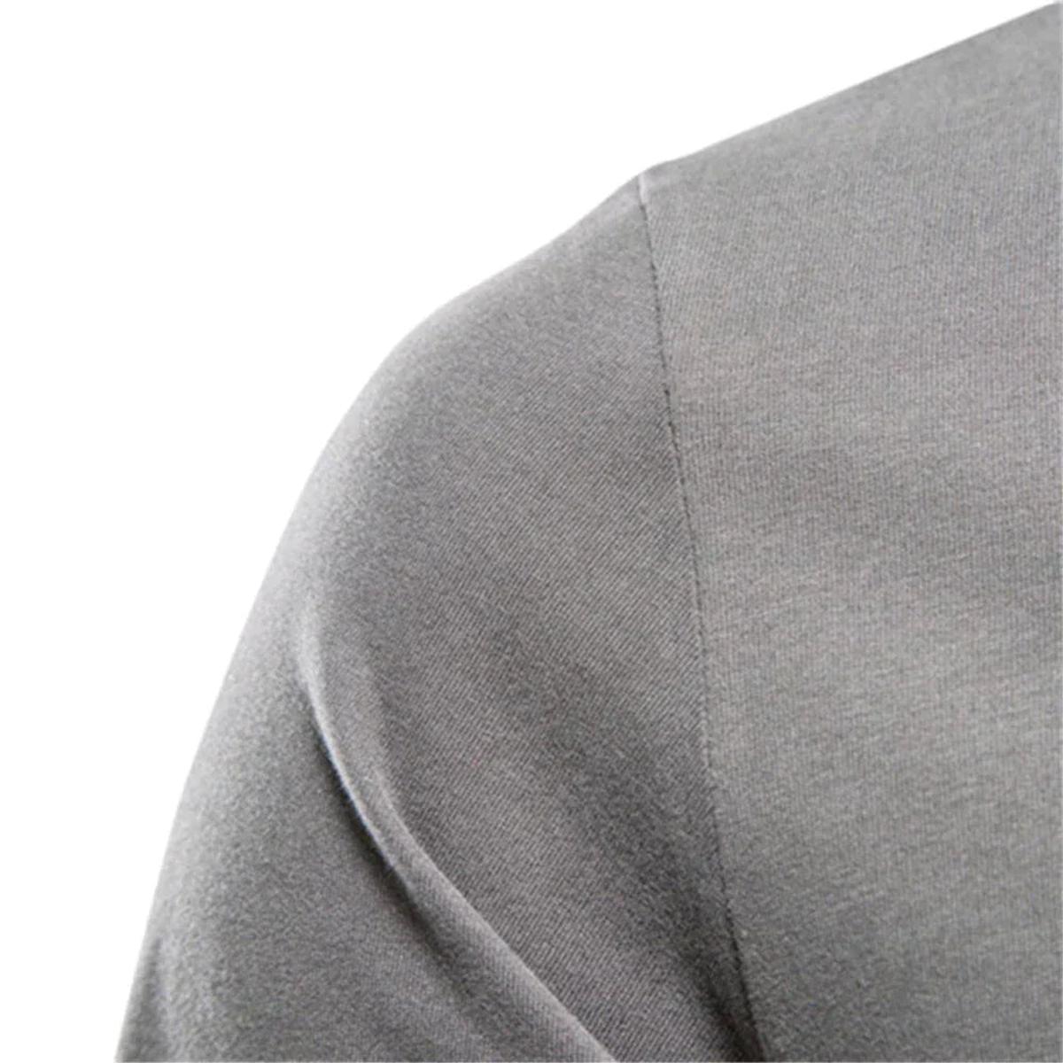 Heren Lange Mouwen Crewneck Casual T-shirt