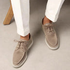 Heren Luxe Leren Veterschoenen Loafers