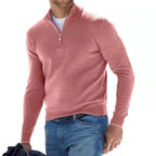 Heren Merino Wol V-hals Trui
