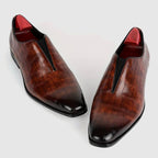 Heren Oxford Schoenen met Steenpatroon