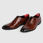 Heren Oxford Schoenen met Steenpatroon