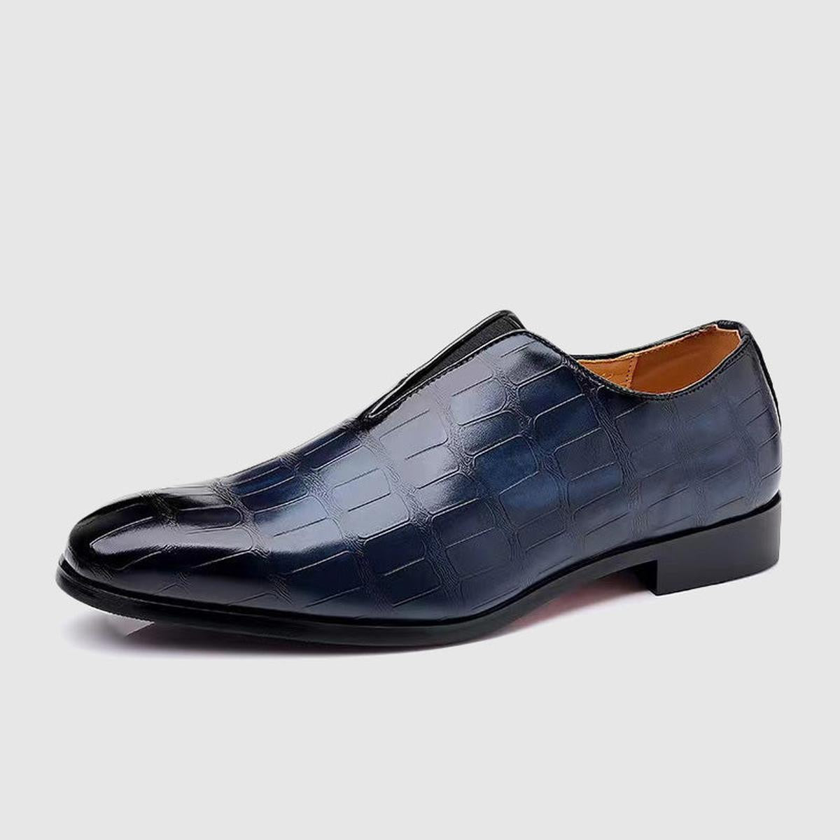 Heren Oxford Schoenen met Steenpatroon