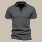 Heren Polo Shirt Korte Mouwen van Merino Wol