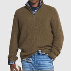 Heren Premium Wollen Trui - Warme Geïsoleerde Casual en Formele Pullover