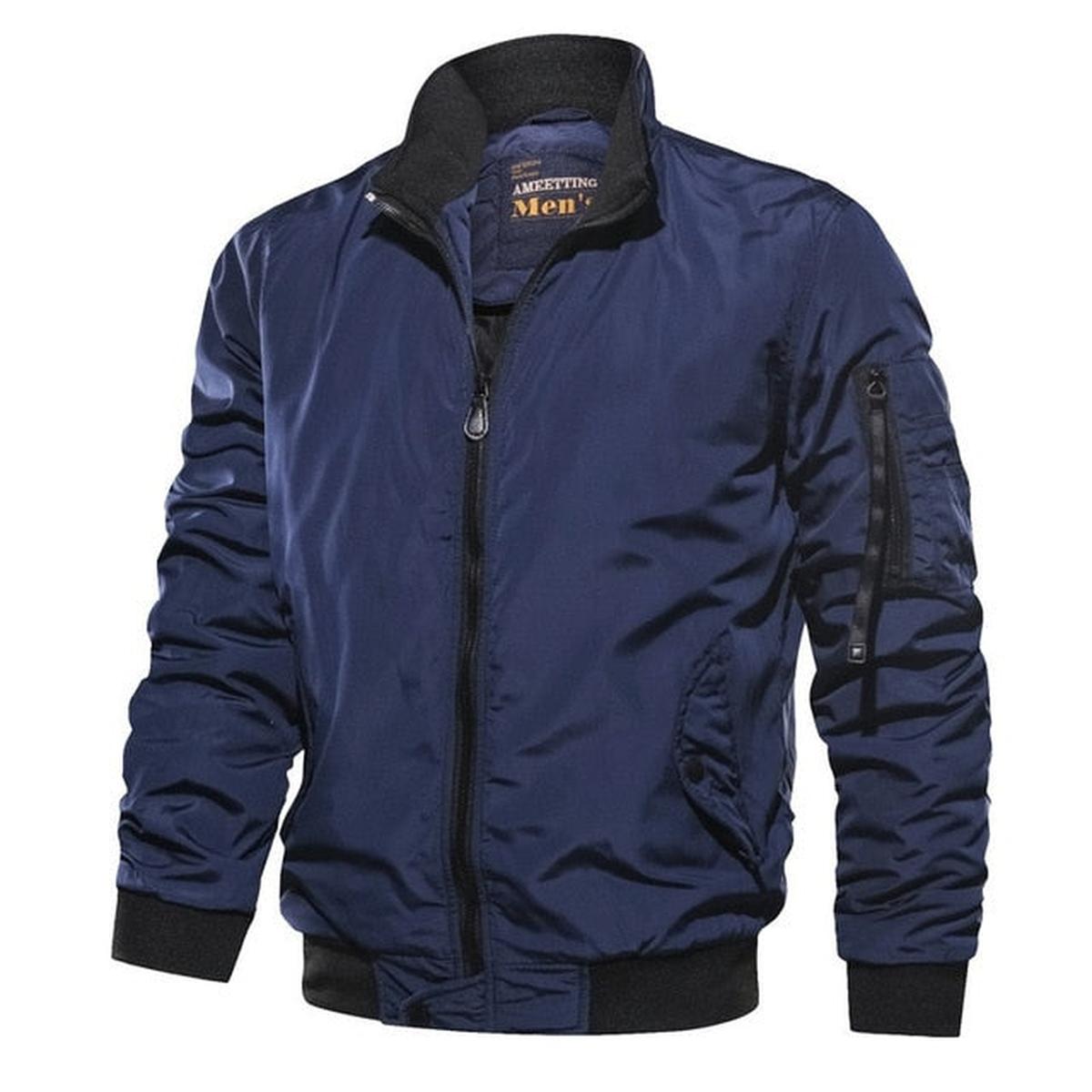 Heren Relaxed Fit Utility Bomberjack