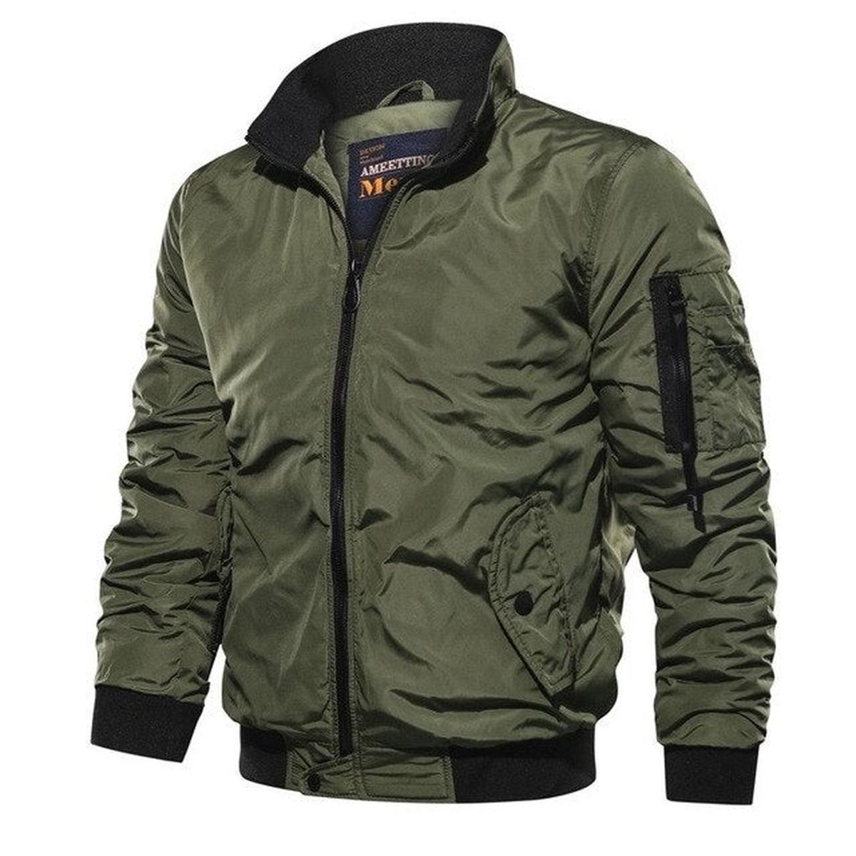 Heren Relaxed Fit Utility Bomberjack