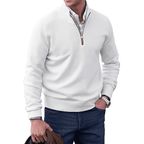 Heren Relaxed Fit Wol Lange Mouwen Trui