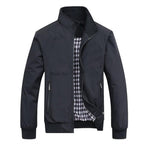Heren Slim Fit Bomberjack voor Lente en Herfst