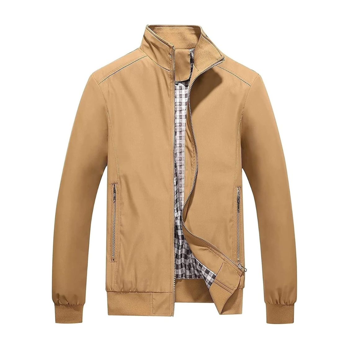 Heren Slim Fit Bomberjack voor Lente en Herfst