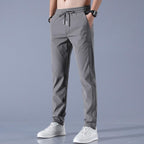 Heren Slim Tapered Joggingbroeken met Zakken