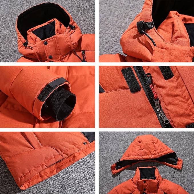 Heren Waterdichte Geïsoleerde Winterjas