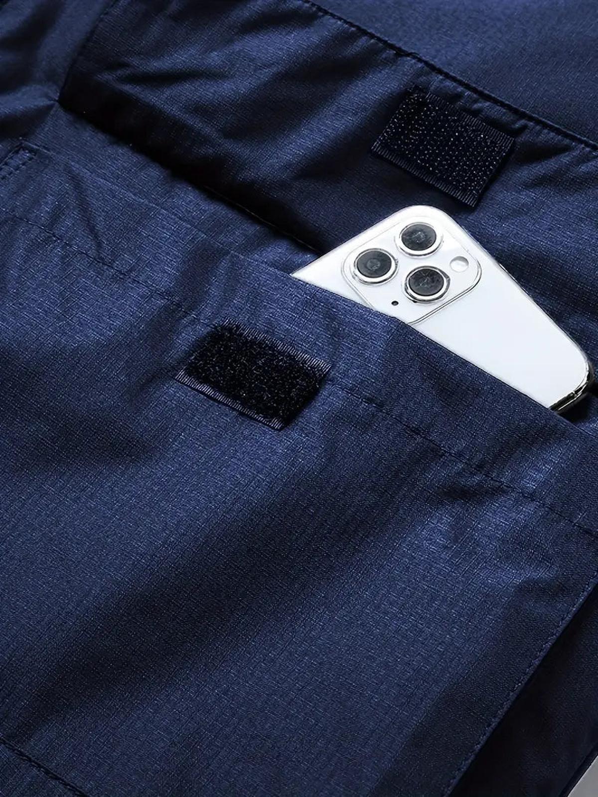 Heren Waterdichte Winddichte Outdoor Jas Met Verstelbare Capuchon